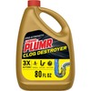 Clorox Liquid-Plumr Pro-Strength Clog Destroyer, Liquid Drain Cleaner, 80 Fluid
