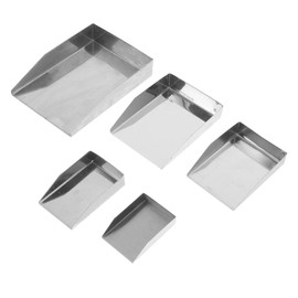 LALAFINA 5pcs Jewelry Bead Diamond Scoop Set Gemstone Scoop Bead Shovel Jewelry Tool for Scooping Beads, Gemstones, Small Parts