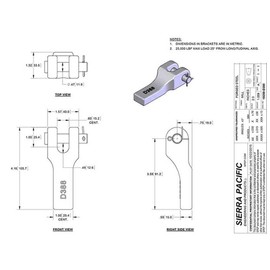 Weld-on 3/8" Safety Chain Retainer (SP-D388) - Single