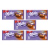 Milka OREO Brownie Milk Chocolate, 100g /3.5 Ounce (Pack of