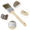 QWORK® 5-Piece Paint Brush Set, Paintbrushes Decorating, Sash and Trim