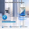 EXCELPURE RWF5800A Refrigerator Water Filter Replacement for Frigidaire EPTWFU01 EWF02