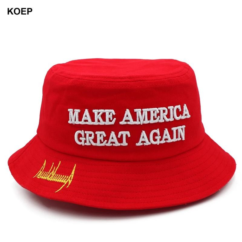 MAGA Red Bucket Hat Trump 2024