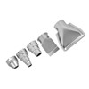 Hot Air Tip Heating Nozzle Set of 5 Stainless Steel