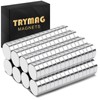 TRYMAG Small Magnets, 120 Pcs 6x2MM Magnets for Whiteboard, Fridge,