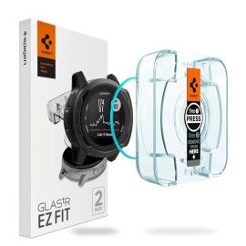 Spigen [Glas.TR EZ FIT] Screen Protector for Garmin Instinct 2/2S Solar 2Pack(4)