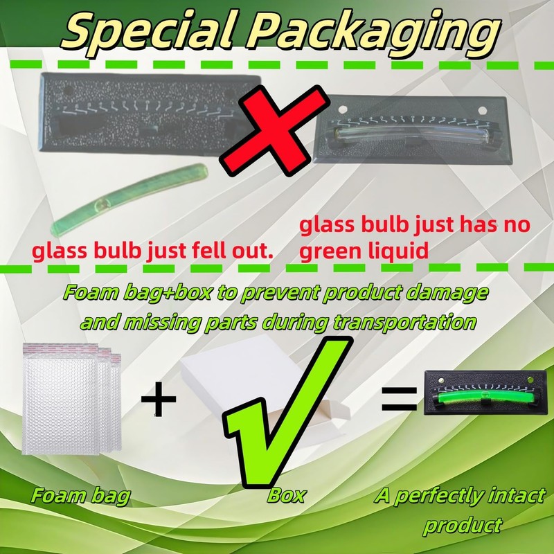 RV Level Bubble - Graduated Scale Stick On Leveling System