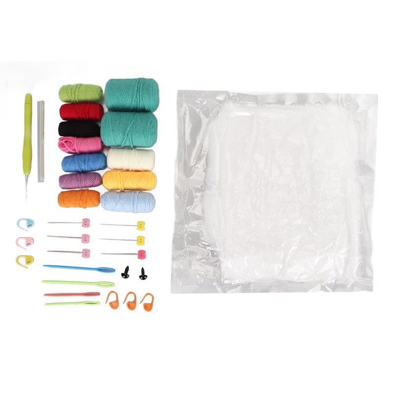 Beginner Crochet Kit DIY Innovative Fun Educational Dinosaur and Dinosaur