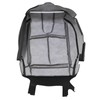 SecosAutoparts Front Driver Side Bottom Perforated Leather Replacement Seat Cover