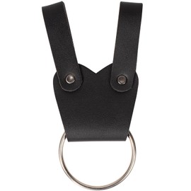 Sword Frog Dagger Scabbard Holster Mug Holder Belt Accessory Renaissance Knight Medieval Viking Costume LARP Cosplay Props (Black)