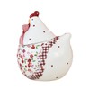 Bicuzat Rural Chicken and Flower Pattern Ceramic Easter Sugar Canister
