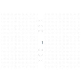 Filofax B132561 Organizer Refill, Pocket Size, Dotted Paper