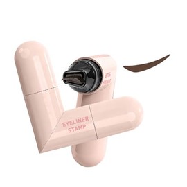 Bluemega Delineador de Ojos Duradero con Sello de Un Toque, Marrón | Lápiz de Ojos, Delinea con Precisión, Impermeable, Resistente al Sudor, Sin Manchar, Perfecto para Ojo de Gato