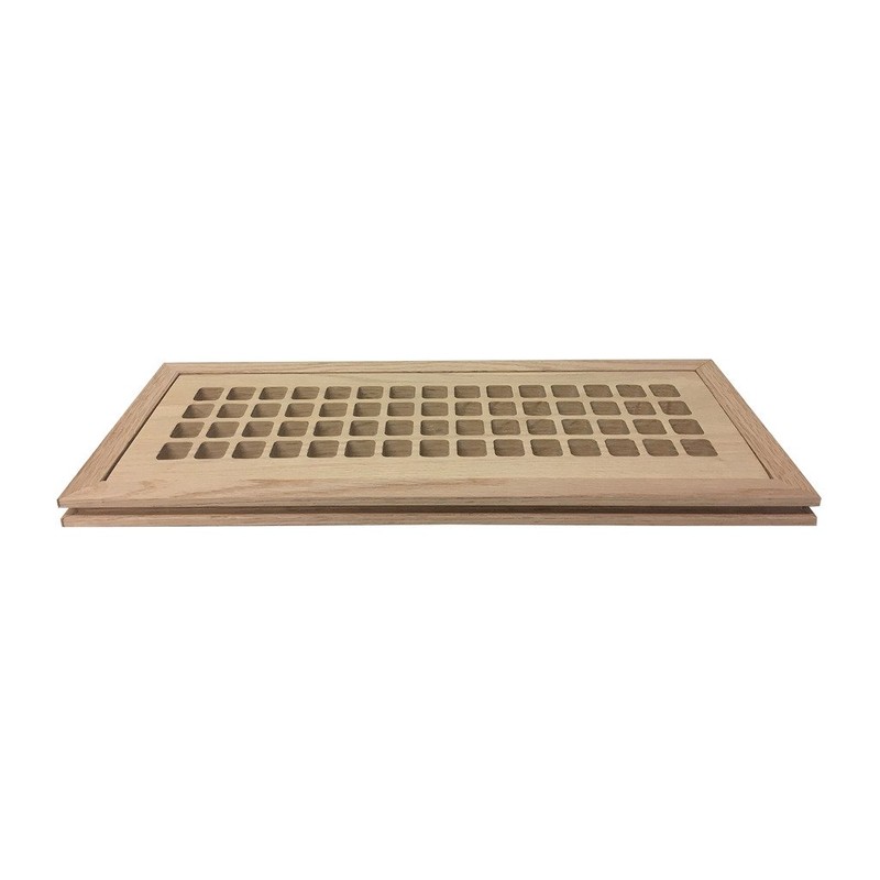 4 Inch x 14 Inch Red Oak Hardwood Vent Floor