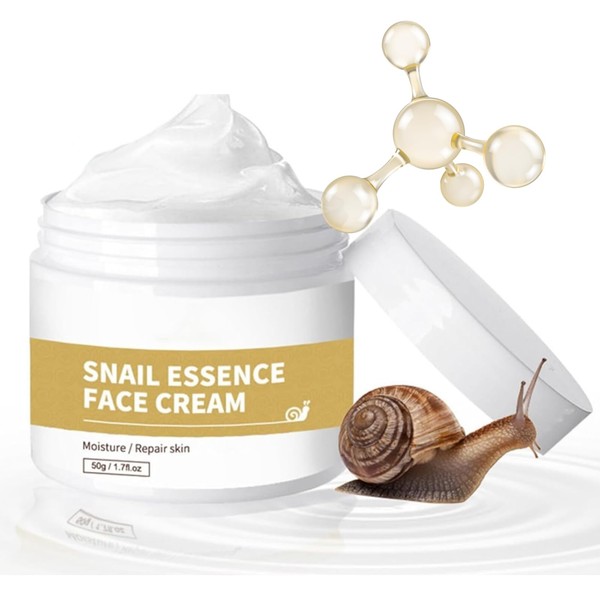 Snail Essence Face Cream - Hydrating & Repairing Snail Mucin