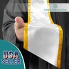 Endea Graduation Plain Honor Stole With Trim Color & Angled