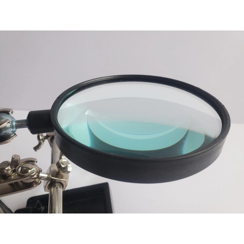 Duratool Third Hand Soldering Iron Stand Helping Clamp Vise Clip