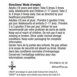UNDA - UNDA 43 Numbered Compounds - Homeopathic Preparation - 20 ml Liquid