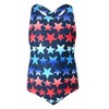 Lands' End Girls' Swimwear UPF 50 One Piece Swim Suit,