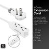 GE 69920 - Cable de extensión Plano de 3 Tomas,