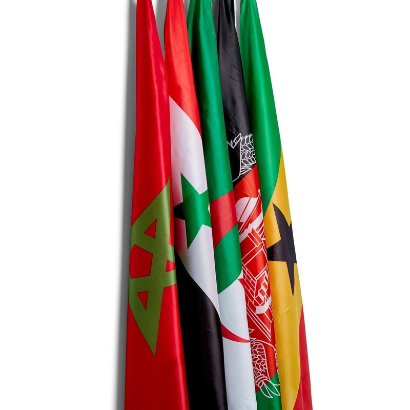 Runesol Eritrea Flag, 91x152cm, 3ft x 5ft, 4 Grommets, Eyelet