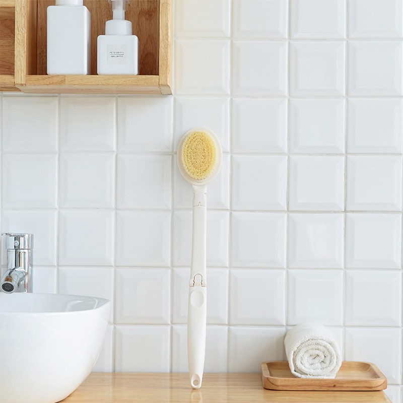 Body Brush, Foldable, Back Acne Treatment, Gentle Keratolytic Care, Back