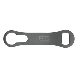 Lurch 240785 Speed Opener, Bottle Opener, Bottle Opener, Stainless Steel, Smokey Grey