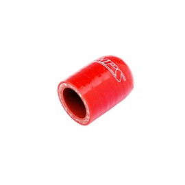 HPS Performance 5/16" (8mm) Red High Temperature 3-ply Reinforced Silicone Coolant Cap Bypass Heater, 1-1/2" Length, 350F Max. Temp, 4mm Wall Thickness (RSCC-032-RED)