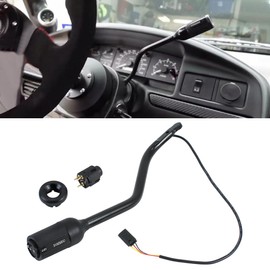 COOL STAR Transmission Gear Shifter Lever and Overdrive Switch Kit Compatible with Ford Bronco F-150 F-250 F-350 F53 F59 1992-1997 Replace F4TZ-7210-B F4TZ7210B F2TZ-7210-F