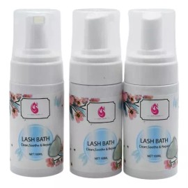 Kiss Espuma Para Limpieza De Pestañas Lash Shampoo + Brocha