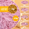 HXJDAM 300 g Filling Material Gift Pink and Gold, Shredded