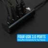 Kingwin KWZ-400-BK USB 3.0 Hub Components