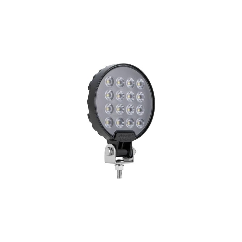 Maxxima MWL-41 Black Round 16 LED Work Light 2,100 Lumens