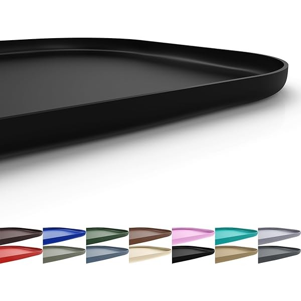 Silicone Pet Feeding Mat with Raised Edge for Food and