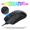 RGB Gaming Mouse 7200DPI USB Mouse Wired 6 Keys ABS
