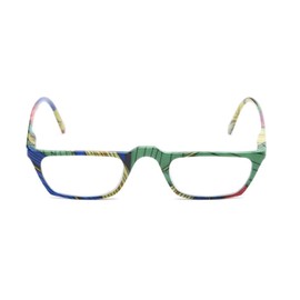 Pink Ribbon Shades The Carribean Tropical Half Moon Rim Readers Clear Reading Glasses Cheaters + 2.00 Tropical Flowers