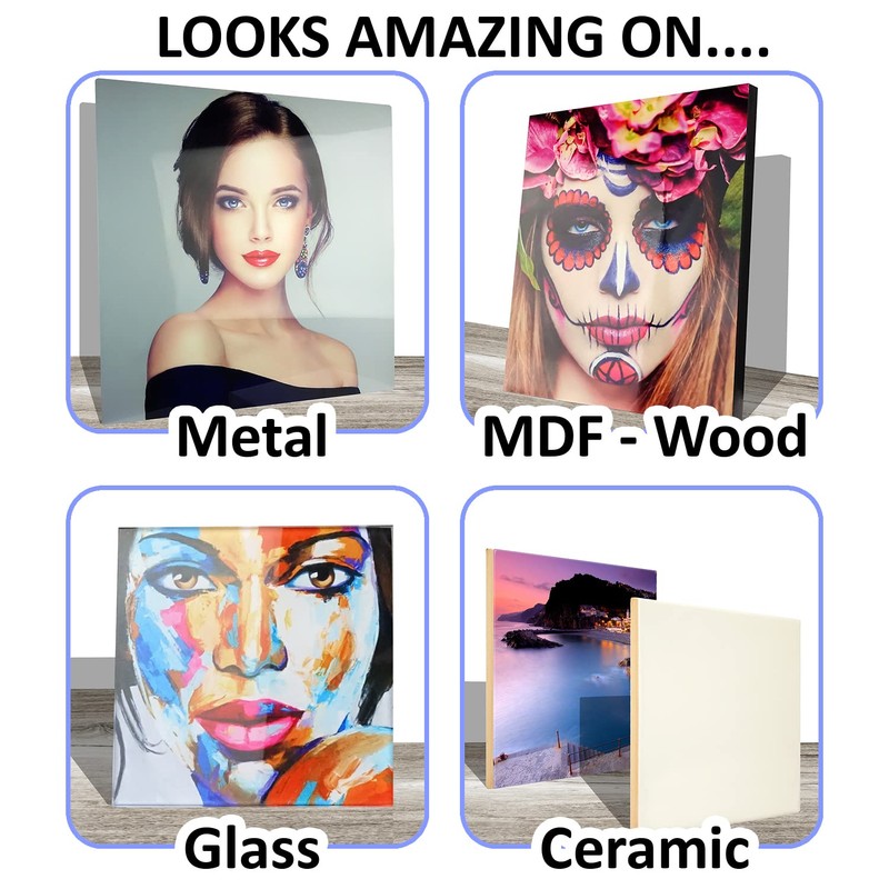 Clear Coating Subli Glaze is The only do-it-Yourself Sublimation Coating