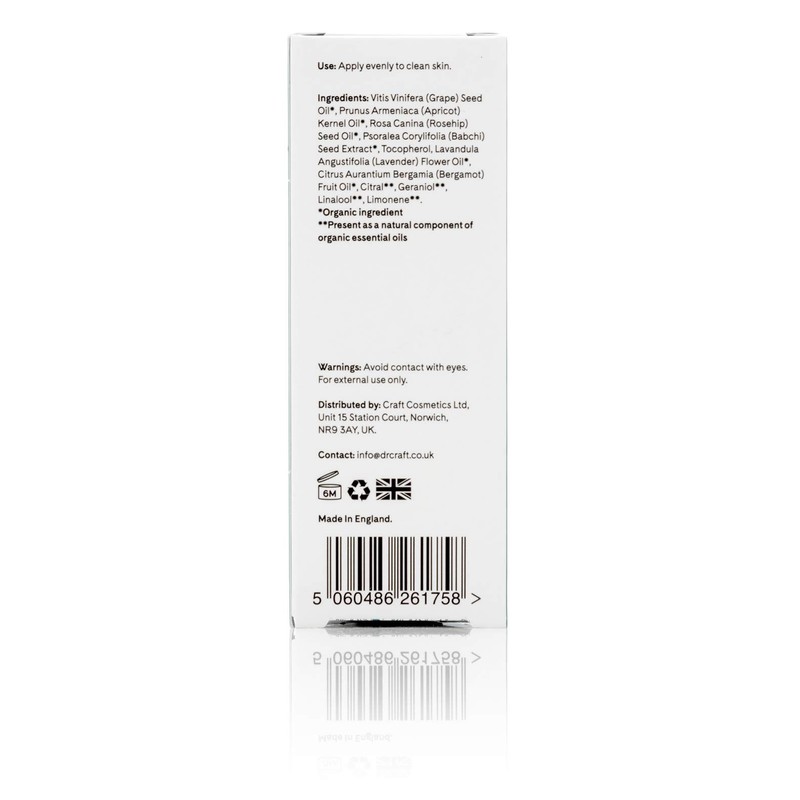 Dr. Craft Bio-Bakuchiol & Rosehip Facial Oil 30ml