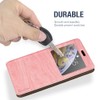 Shantime Viewable Window Leather Flip Case Compatible with AGM Glory