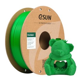 eSUN PLA Basic Filament 1.75mm, 1KG Spool (2.2 LBS) High Speed Printing 3D Printer PLA Filament,Designed for Fast Printing, Green