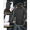 Outdoor Ventures Packable Rain Suit for Men Lightweight Waterproof Breathable