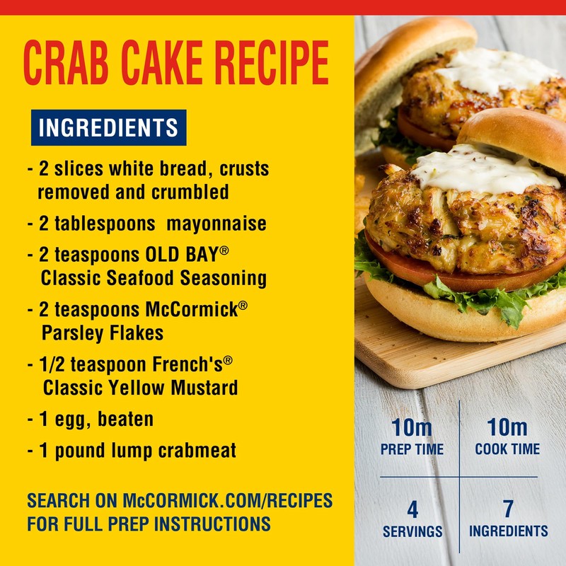 OLD BAY Seasoning, Classic Seafood, Non GMO, Gluten Free, Unique