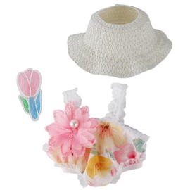 17cm Clothes Set(NO Doll), Clothes Set for 17cm Doll, Cute Fashion Accessories for Dolls, Stylish Dress Up Outfit (Pink)