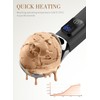 Ice Cream Scoop, Heated Ice Cream Scoop Rechargeable | Black