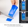 HLZC Drain Backflow Preventer, One Way Valve, Adjustable Silicone Sink
