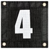 Tourna Windscreen Court Numbers - #4 Windscreen Court Numbers