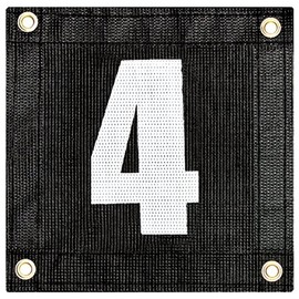 Tourna Windscreen Court Numbers - #4 Windscreen Court Numbers