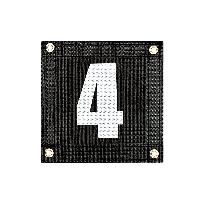 Tourna Windscreen Court Numbers - #4 Windscreen Court Numbers