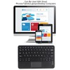 7 Inch Wireless Ultra Slim Touchpad Scissors Feet Design for