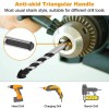 Unbranded 10Pcs Carbide Tungsten Drill Bit Set for Ceramic Tile